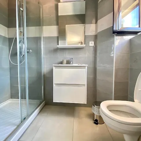 Terrasse Vue Clim Wifi Parking Appartement Partinello